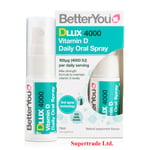 BetterYou DLUX 4000 Spray Vitamin D Daily Oral Spray - 15ml X 3