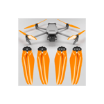 Master Airscrew DJI Mavic 3 STEALTH uppgraderade propellrar (Orange, 4-pack)