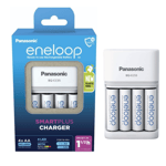 Panasonic Eneloop Smartplus Charger BQ-CC55 Rechargeable + 4 AA NiMh batteries