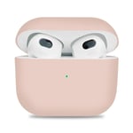 Apple AirPods (3. gen.) Silikon Deksel - Pink Sand