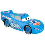 Bilar Pixar Cars Mcqueen Dinoco 95 Blå Hjulsidor