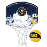 Basketball backboards Unisex, Wilson NBA Team Denver Nuggets Mini Hoop, blue