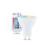 Forever Light LED Glödlampa GU10 RGB + Vit 5W + RC