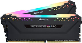 Corsair Vengeance RGB Pro Black 32GB DDR4 3600MHz DIMM CMW32GX4M2D3600C18