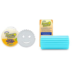 Scrub Daddy Power Paste, All Purpose Cleaning Product - Cleaner for Oven, Glass, Kitchen, Stainless Steel, Shower Door Screen, Hob & Damp Duster, Magical Dust Cleaning Sponge, Light Blue, One Size
