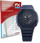 atFoliX 3x Screen Protector for Casio GMA-S2100BA-2A1 clear