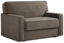 Jay-Be Linea Fabric Cuddle Chair Sofa Bed - Pewter
