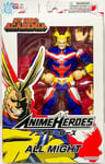 Bandai My Hero Academia Anime Heroes 6" All Might Action Figure in stock