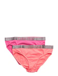 2 Pack Bikini *Villkorat Erbjudande Night & Underwear Panties Rosa Calvin Klein