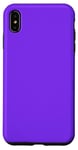 Coque pour iPhone XS Max Couleur : bleu violet