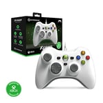 Hyperkin Xenon Wired Mannette de jeu sans Fil pour Xbox - blanche - Compatible avec BOX SERIES X, XBOX ONE ET WINDOWS 11|10