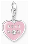 Thomas Sabo 2021-007-9 Charm Club Pink Heart With Best Mom Jewellery