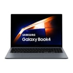 Samsung Galaxy Book4 (i7/512 Gt) 15,6" kannettava tietokone, harmaa