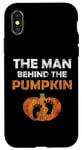 iPhone X/XS The Man Behind The Pumpkin Dad Soon Halloween Pregnancy Case