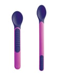 Mam Heat Sensitive Spoons & Cover Home Meal Time Cutlery Multi/patterned MAM