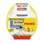 TESA Maskeringstape Tesa Precision Indoor 2Pk 25Mx25Mm