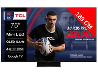 TV QLED 4K 189 cm TV 4K QLED Mini LED 75MQLED87 144Hz Google TV