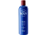 Chi Chi, Man The One, Paraben-Free, Hair Shampoo, Conditioner & Shower Gel 3-In-1, For Cleansing, 355 ml For Men