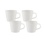 Royal Doulton 1815 Pure S/4 Mugs 400ml/0.7pt, White