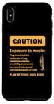 Coque pour iPhone XS Max L'exposition à la trompette musicale provoque de la joie et de l'énergie et du plaisir