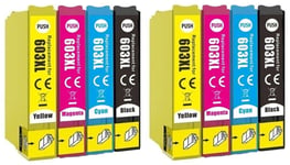 8 Ink Cartridges for Use in Epson XP2150 XP2155 XP3150 XP3155 XP4150 XP4155 E603