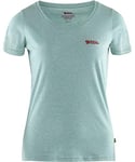 FJALLRAVEN F83509-563-999 Fjällräven Logo T-Shirt W Clay Blue-Melange XS