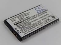 vhbwLi-Ion Batterie 900mAh (3.7V) combiné téléphonique, téléphone fixe Swissvoice ePure, ePure fulleco DUO comme 043048, SV20405855.