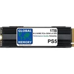 1To M.2 2280 PCIe Gen4 x4 NVMe SOLID STATE DRIVE SSD AVEC DRAM + REFROIDISSEUR POUR PLAYSTATION 5 (PS5)
