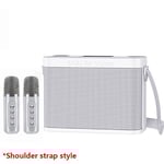 120W haute puissance sans fil microphone portable Haut - parleur Bluetooth puissant Haut - parleur Home Party karaoké subwoofer Boombox Caixa de som music center home cinéma TV ordinateur audio ys #H