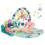 Baby Play Mat Toddler Kick & Play Piano Gym Activity Center with Light & Sound