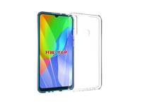 Huawei Y6p - Shockproof gummi cover - Transparent