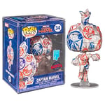 Funko Pop Marvel Captain Marvel Artist Series #34 – Exclusive Special Edition - Figurine Pop Marvel