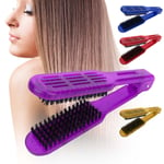 Hair Straightening Plywood Comb Straightener Styling Comb Hairdressing Tool REL