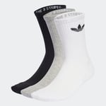 adidas Trefoil Cushion Crew Socks 3 Pairs Unisex