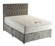 Dura Beds Silver Active 2800 Pocket Spring Deluxe Platform Top Divan Bed