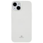 GOOSPERY iPhone 14 Fleksibelt Plastdeksel - Hvit