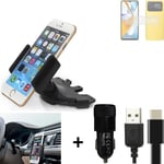 For Xiaomi Poco C40 + CHARGER Mount holder for Car radio cd bracket