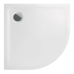 Receveur Renova d'angle Céramique Ultra-Plat à Poser/Encastrer Anti-Gliss Geberit 90x90x4,5cm Blanc - Blanc
