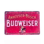 Vintage Metal Sign #51 - Budweiser