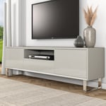 https://furniture123.co.uk/Images/PAM004_3_Supersize.jpg?versionid=9 Large Taupe Gloss TV Unit with Storage - TV's up to 77 Paloma