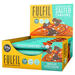 Fulfil Chocolate Salted Caramel Flavour High Protein Snack Bar Pack of 15 x 55g