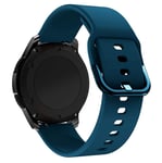 New Watch Straps 22mm for Huawei Watch GT2e/GT/GT2 46MM Color Buckle Silicone Watchband(Black) Smart Wear (Color : Rock Teal)