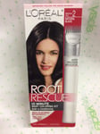 L'Oreal Root Rescue 10 Minute root Coloring Kit Natural Black #2 Hair Color NEW
