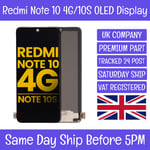 Xiaomi Redmi Note 10 4G/10S Replacement OLED LCD Screen Display Touch Digitizer