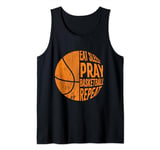 Eat Sleep Pray Basketball Repeat Tank Top