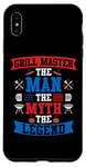 iPhone XS Max Grill Master BBQ Master Grilling Dad Father's Day July 4th Case