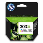 HP 303XL Tri-color Ink Cartridge Original HP Envy Photo 6230 7130 7830 (T6N01AE)