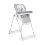 MS 2046 Chaise haute bébé 4 en 1, en bois, coffre-fort, chaise haute - chaise - tabouret - rehausseur. Unisexe, couleur beige