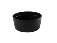 Plastskål Verive Take Away Rund 500Ml Ø120mm H66mm Flergangs Sort,80 Stk/Krt