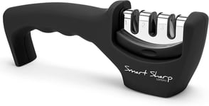 Lantana Smart Sharp Knife Sharpener - Professional 3 Stage Manual Sharpener for 